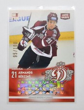 2015-16 Sereal KHL Dinamo Riga Autograph #DRG-AUT-AB Armands Berzins 095/100