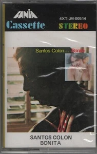 Santos Colón Bonita Fania Records 4XT- JM-00514 Sealed Cassette - Picture 1 of 3