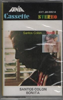 Santos Colón Bonita Fania Records 4XT- JM-00514 Sealed Cassette - Image 1 of 3