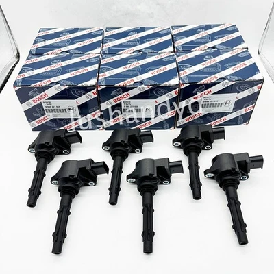 6x Bobina de encendido 0986221058 para Bosch MERCEDES CLK350 CLK550 E350 E550 GL450 Nuevo Foto 1 de 4