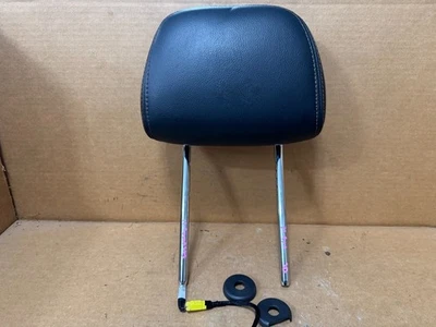 ✅ 2010-17 JEEP COMPASS 70th ANNIVERSARY HEADREST LEATHER OEM BLACK BROWN STITCH - Image 1 of 4