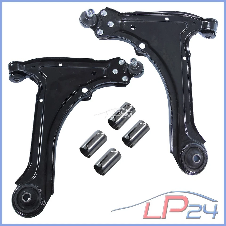 2X TRIANGLE DE LIAISON POUR OPEL VECTRA A ASTRA F CALIBRA AVANT BAS - Photo 1/4