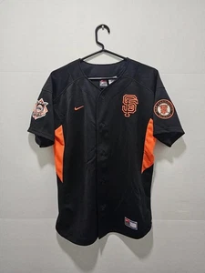 NWOT NIKE MLB SAN FRANCISCO GIANTS BASEBALL JERSEY YOUTH XL / ADULT SMALL - Picture 1 of 9