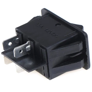 12V 35A Universal Car Red LED Fog Light Rocker Switch Dash Dashboard 4Pin yu - Picture 1 of 12