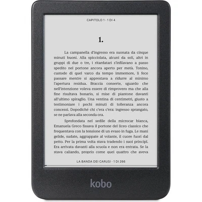 Rakuten Kobo Clara BW lettore e-book Touch screen 16 GB Wi-Fi Nero - Immagine 1 di 4