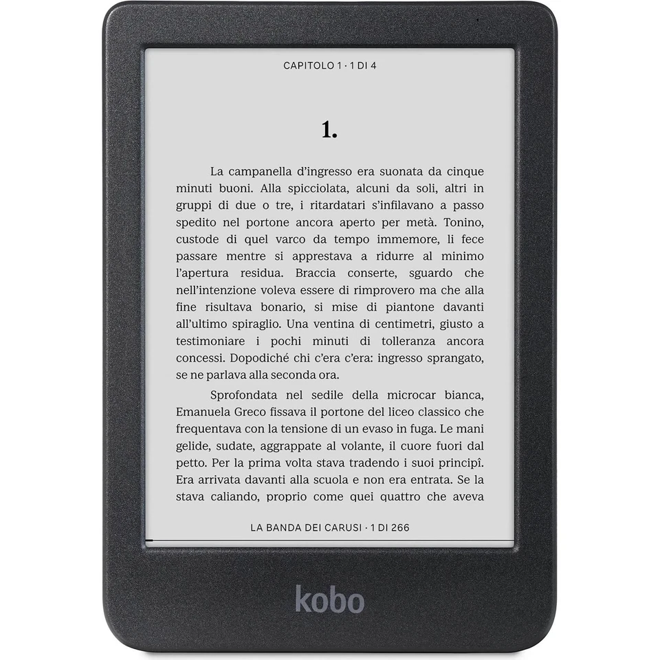 Rakuten Kobo Clara BW lettore e-book Touch screen 16 GB Wi-Fi Nero - Immagine 1 di 4