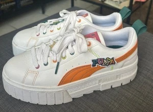 puma mayze pierced in weiß Orange gr. 40 - Bild 1 von 13