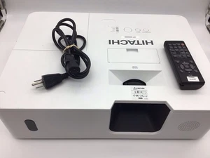 Hitachi CP-WX5505 3LCD Projector 5000 ANSI Home Theater 1080p HDMI - Picture 1 of 3