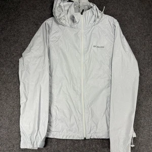 Columbia Windbreaker Switchback Jacket Women's M Lightweight Raincoat Hooded - Picture 1 of 9