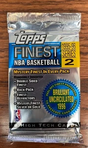 Confezione Basket Topps Finest Series 2 1995-1996 |Sigillato in fabbrica - Michael Jordan - Foto 1 di 2