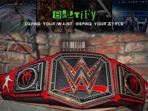 Romen Reigns 1316 day Wrestling Championship Replica Title Belt Adult Size - Picture 1 of 13