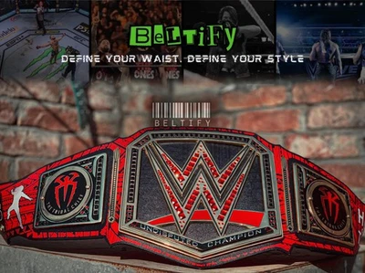 Romen Reigns 1316 day Wrestling Championship Replica Title Belt Adult Size - Image 1 of 4
