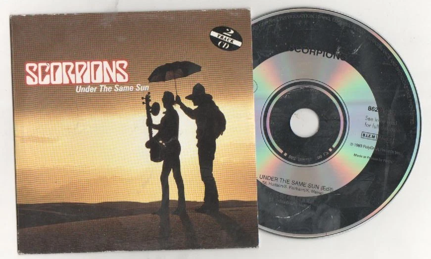 scorpions - under the same sun scare french  cd - Image 1 of 1