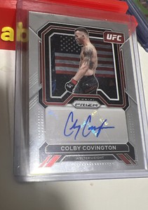 2023 PRIZM UFC COLBY COVINGTON SUPERSTAR AUTO 🔥🇺🇸