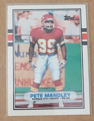 1989 Topps Traded Pete Mandley #12T - Image 1 of 2