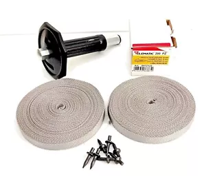 SCALPELLO PERCUSSORE + 200 CHIODI + 2 PZ BANDELLA TESSUTO ELEMATIC - Foto 1 di 6