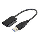 NFHK Micro SATA 7+9 90 Grad abgewinkelter Festplattentreiber SSD Adapter auf USB 3.0
