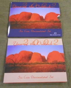 2002 AUSTRALIAN MINT COIN SET - YEAR OF THE OUTBACK - Bild 1 von 3