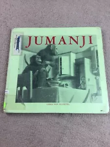Jumanji By Chris Van Allsburg Vintage Childrens First Ed 1981 HB Ex Library - Foto 1 di 18
