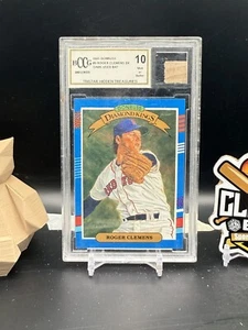 Roger Clemens 1991 Donruss Games Used Bat Red Sox BCCG 10 (CBR) - Picture 1 of 2