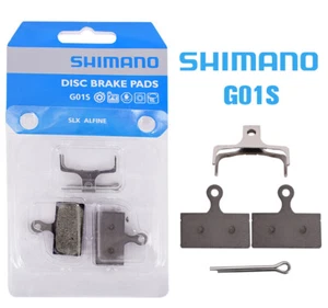 Shimano G01S Resin Disc Brake Pads For Deore SLX XT XTR ZEE M615 M6000 M7000 US - Picture 1 of 10