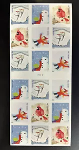 Scarce ATM Booklet 4941 4944b, Winter Fun, Post office fresh Cond. MNH - Picture 1 of 2