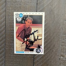 Norm Duke PBA Bowler Bowling Signed Autographed 1990 Kingpin Card