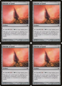 Obelisk of Jund X4 Shards of Alara Playset MTG Magic the Gathering 2Fire Games - Picture 1 of 1