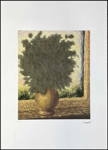 RENÉ MAGRITTE * L'eclair * 50 x 70 cm * signed lithograph * limited - Picture 1 of 8
