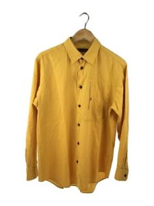ISSEY MIYAKE Men's Long sleeve shirt 2 Cotton YLW Shoulder width 48cm used