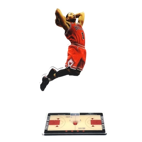 Derrick Rose Figure - #1 of Chicago Bulls Dunking Figurine Ornament Cover
