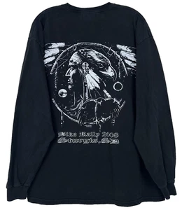Sturgis Bike Rally 2008 Dreamcatcher Long Sleeve T-Shirt Size L/XL - Picture 1 of 5