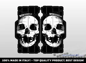 KIT ADESIVI GRAFICA FERITORIE RADIATORE ROCKMOTO per moto EXC 2014 2015 2016 - Picture 1 of 1
