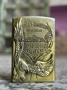 ANTIGUO ENCENDEDOR DE CIGARRILLOS/BIDI/CIGARRILLOS VINTAGE HARLEY DAVIDSON COLECCIONABLE - Imagen 1 de 19