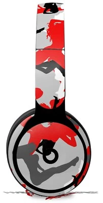 Skin for Beats Solo Pro Sexy Girl Silhouette Camo Red BEATS NOT INCLUDED - Image 1 of 4