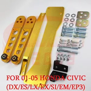 For 2001-2005 HONDA CIVIC ES LX EX SI EM EP GD Control Arm Subframe Tie Bar kit - Picture 1 of 8
