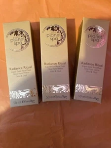 3x Avon Liquid Gold Gesichtsmaske Planet Spa Radiance Ritual Neu in OVP JE 50ML PEEL OFF - Bild 1 von 1