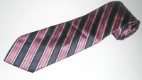Jos A Bank Tie Signature Black Purple Woven Luxury Italian Mens Necktie Silk NEW