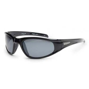 BLOC STINGRAY XR P120 Mens/Womens POLARISED Sunglasses SHINY BLACK / GREY CAT.3 - Picture 1 of 1
