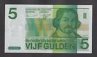 🔴NETHERLANDS  5 Gulden 1973  XF/AU+   P95🔴