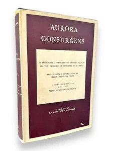 Aurora Consurgens Marie-Louise von Franz 1966 Rare 1st Edition Bollingen HB/DJ - Picture 1 of 24