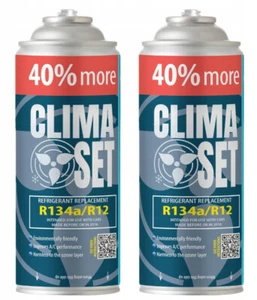 2x R134a Ersatz Kältemittel 453g Autos 1995-2016 Mehr Inhalt Neuheit Cool Klima - Bild 1 von 11