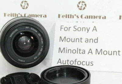 1yr Warranty Minolta Zoom 35-70mm f3.5-4.5 for Minolta A Sony Alpha A free ship - Image 1 of 4