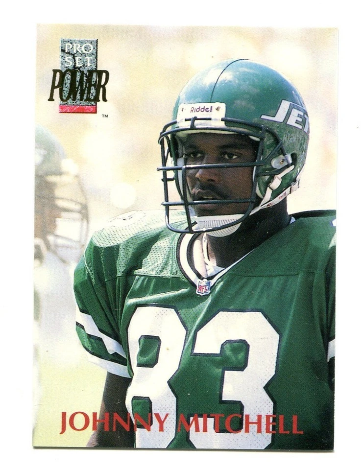 1992 Power #324 Johnny Mitchell Nebraska/New York Jets Rookie - Image 1 of 1