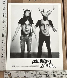 ALL NIGHT RADIO SUB POP RECORDS RARE CD/LP PROMO POSTER - Picture 1 of 3