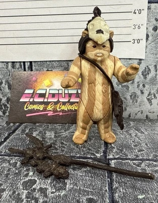 De colección Star Wars 1983 Logray Ewok ROTJ Completo Foto 1 de 4