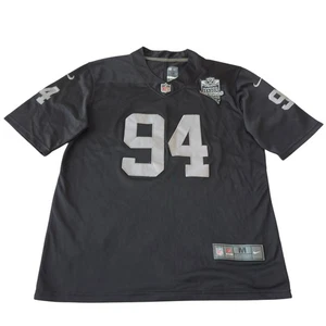 Raiders 2020 Nike On Field 94 Carl Nassib Football Jersey Inaugural Season Patch - Bild 1 von 7