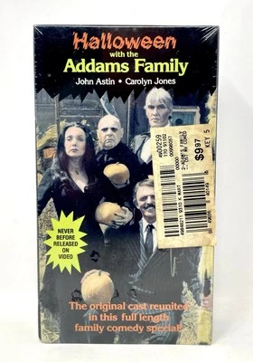 RARE The Original Addams Family "Halloween With The Addams Family" VHS Tape! NEW - Image 1 of 4