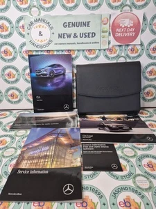 MERCEDES CLA CLA COUPE OWNERS MANUAL HANDBOOK WALLET 2016-2019 - Picture 1 of 20