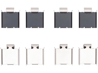 Kit de ferragens de freio dianteiro fricção dinâmica 92964SSVK 2017 para 2011-2018 Ram 2500 - Imagem 1 de 2